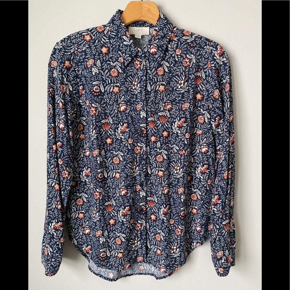 Brand new! Floral print blouse